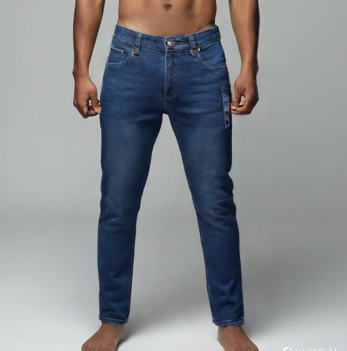 Tommy Hilfiger Dark Blue Slim Fit Denim Jeans